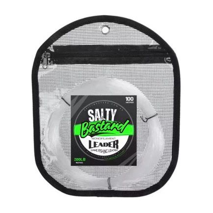 Salty Bastard Monofilament Leader - 100 metres - South East Clearance Centre